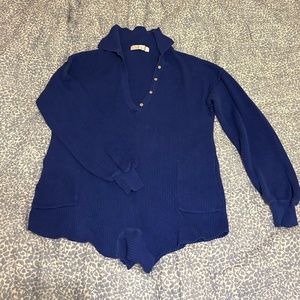 Free People Picnic Sweater Romper